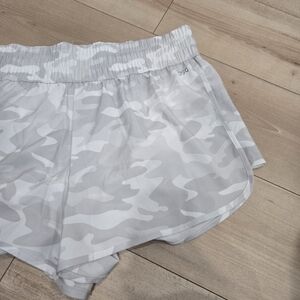 Women's Gray Camo Shorts